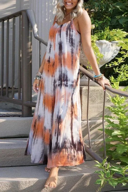 Ladies maxi dress navy -Hot Deep V Print Modern Floral Women Formal Maxi Dress