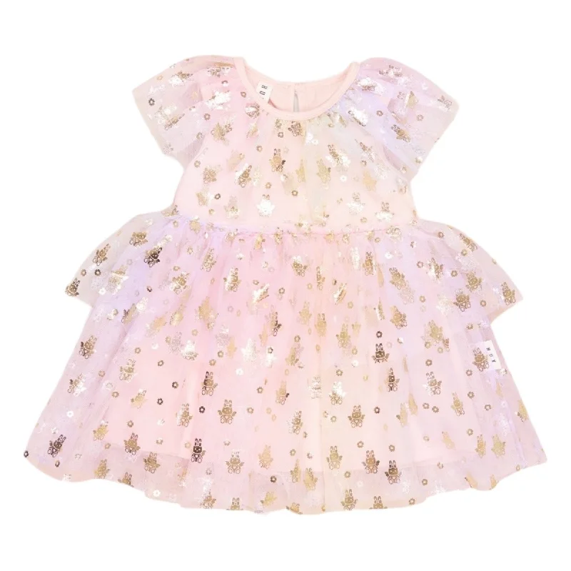 Ladies party dress festive -FAIRY BUNNY TIERED PARTY DRESS