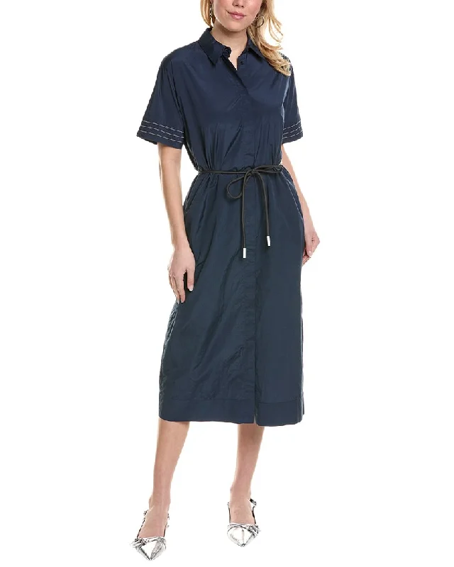 Women's shirt dress casual flow -Peserico Shirtdress