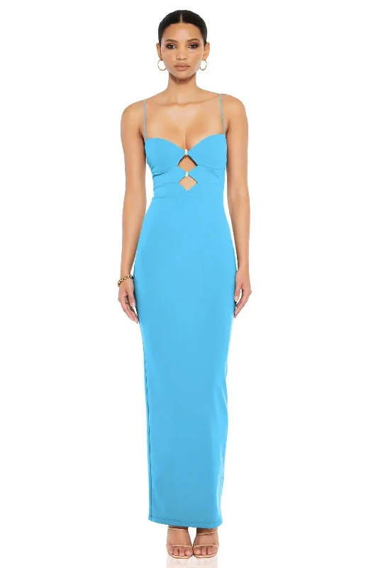 Ladies maxi dress ruby -Nookie Muse Maxi Dress - Blue