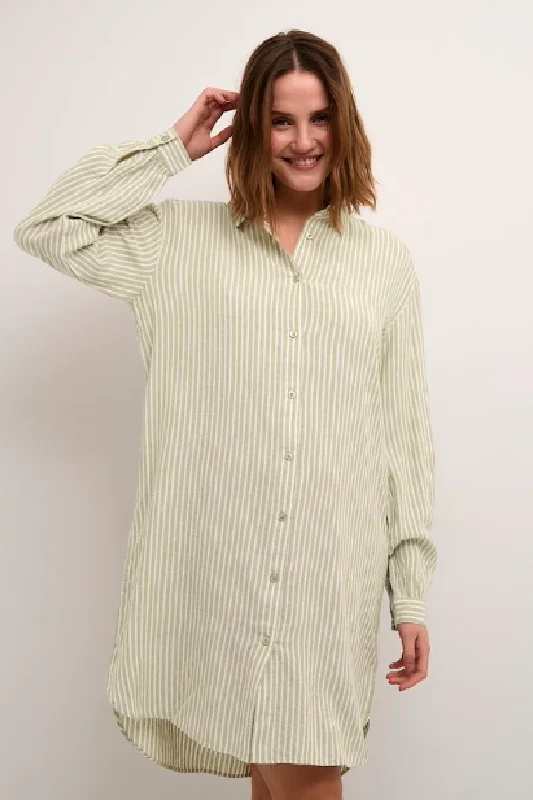 Women's shirt dress casual comfort -Milia Shirt Dress