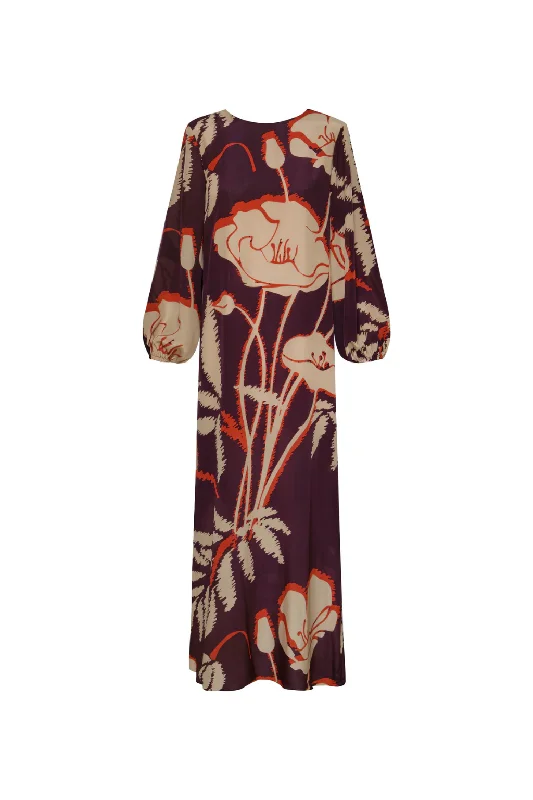 Ladies maxi dress paisley -Lisboa Maxi Dress