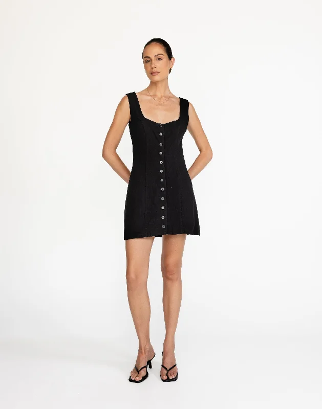 Ladies mini dress event -Joni Mini Dress (Black)